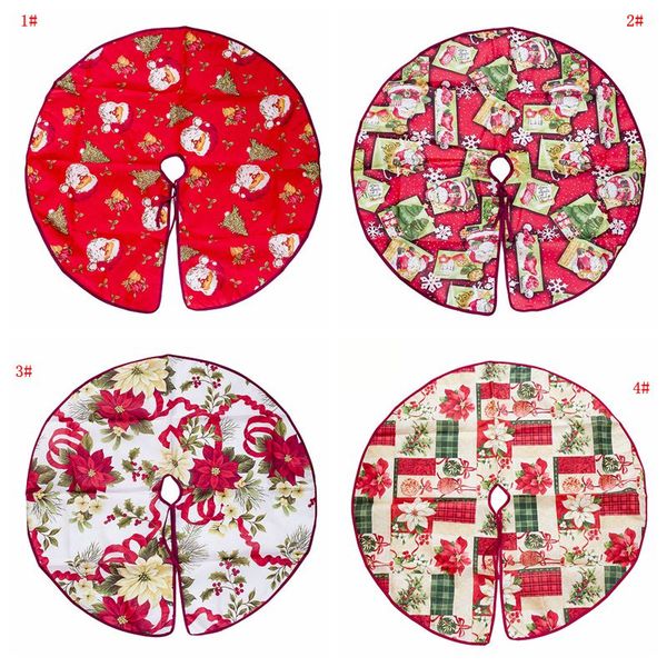 

christmas tree skirt base floor mat apron cover christmas party home decor diameter 60cm 90cm cartoon christmas tree ornament vt0444