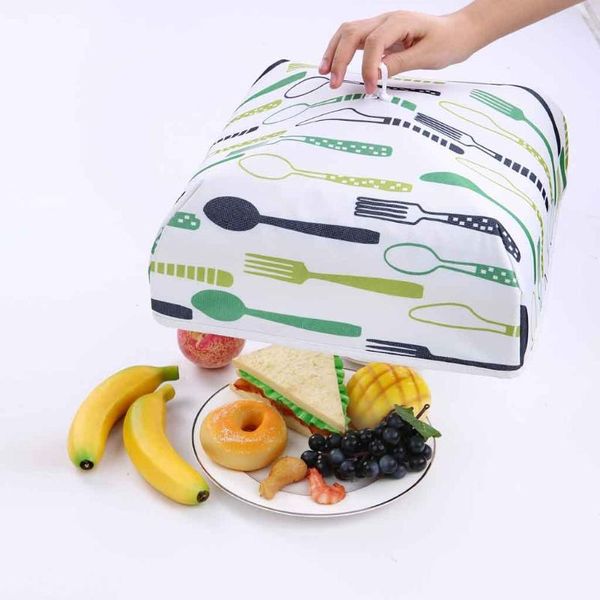 

функциональный шаблон кулер ланч-бокс портативный изолированный холст обед мешок тепловой пикник сумки для женщин дети сумка, Blue;pink