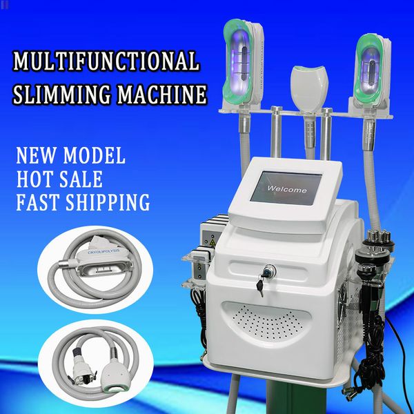 

2020 fat e machine cryolipolysis fat ing laser liposuction machines 360Â° cryo handle for double chin removal ce/dhl