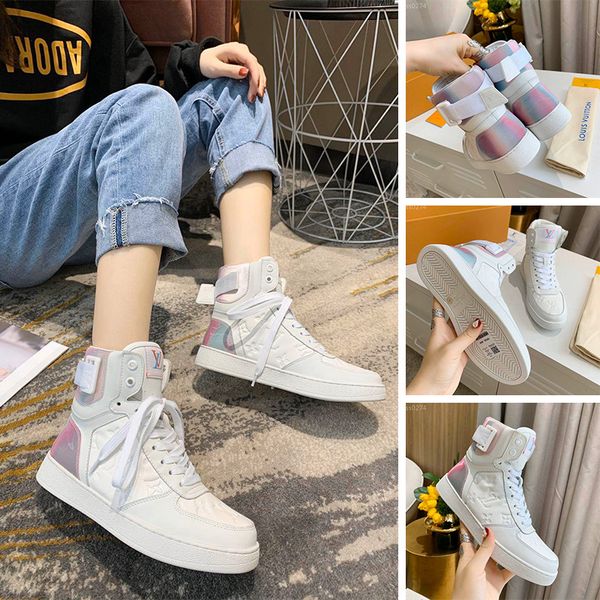 

fashion mens luxury designer shoes platform new mens 2020 designer sneakers fashion wild board shoes size 39-44 type1, Black