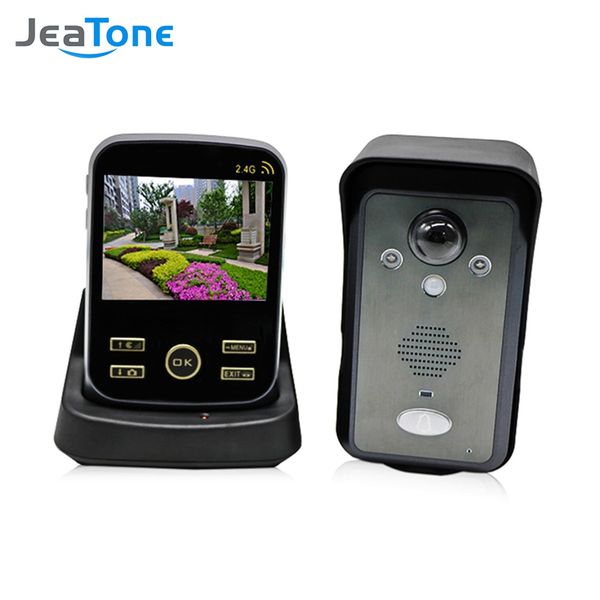 Jeatone Wireless Version Video Door Phone Intercom With 3 5