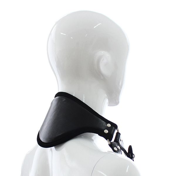 

pu body leg ankle restraint cuffs leather protection game bondage legcuffs play open t200511 neck couples harness set qmfhg