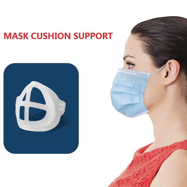 Supporto per maschera per bocca 3D Maschera usa e getta Staffa interna Assistenza alla respirazione Aiuto Staffa per cuscinetto interno Supporto per maschera Valvola traspirante