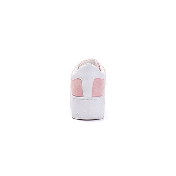 

new 2018sneakers women platform shoes women's sneakers shoes pink black white plus size
