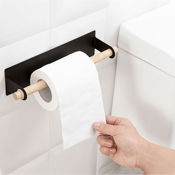 

paper towel holder storage rack wall mount towel bars kitchen bathroom cabinet cupboard tissue storage shelf rack holder tools bathroom stor