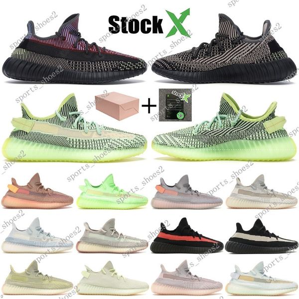 

2020 stock kanye beluga desert sage earth cinder running shoes yecheil yeshaya zyon zebra flax linen static men trainers sport sneakers one