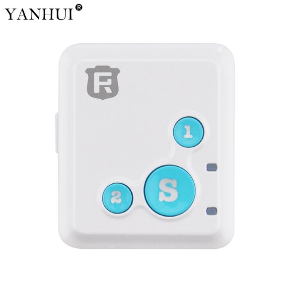 

mini rf-v16 gps tracker personal child gps locator sos low battery alarm ring tone+ vibrate remind multiple set and tracking