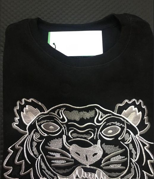 

Whole ale the kenz0 pari embroidered tiger head logo hoodie weater o neck weat hirt jumper outerwear coat jacket xxl