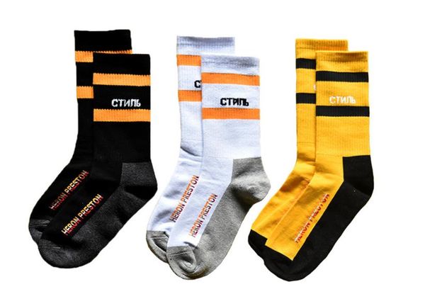 

Mens Ins Hot Sell Brand Letter Print Socks Striped Cotton Breathable Fashion Socks Seasons Casual Sport Socks