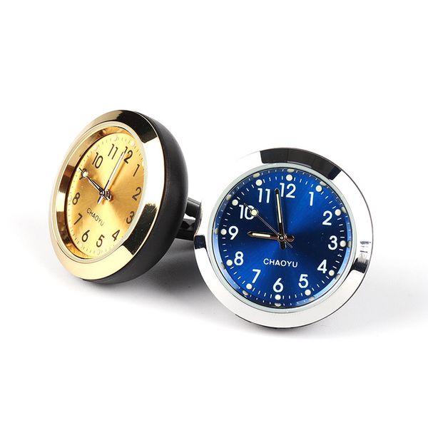 

car vent perfume clock electronic watch time creative car crystal ornaments instrument panel decoration supplies