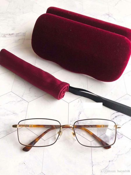 

men designer 0391o eyeglasses frame glasses gold havana clear lens full rim optical frame fashion sunglasses frame eyewear new with box, Silver