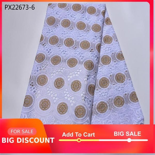 

new coming african style guangzhou lace markrt cotton fabric 5 yards polish dry lace for women, Pink;blue