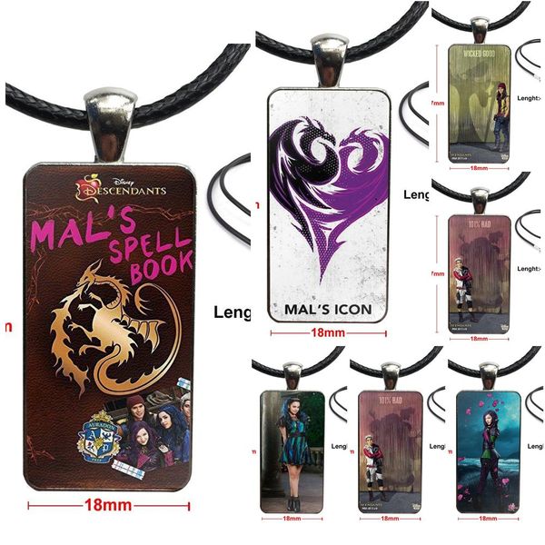 

for women kids gift brand stainless steel color jewelry fashion statement necklace glass necklaces pendants descendants, Silver