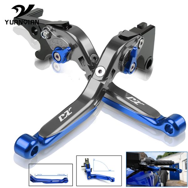 

motorcycle cnc extendable adjustable folding brake clutch levers for yahama xj600 xj 600 1984-1992 1985 1986 1987 1988 1989 1990