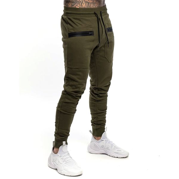 green jogger sweatpants