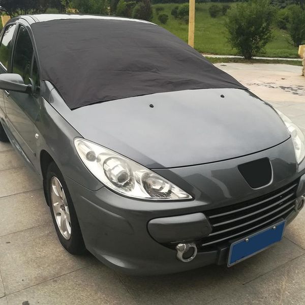 

1x car windshield snow cover car sunshade cover dual-use winter magnetic front windshield snow