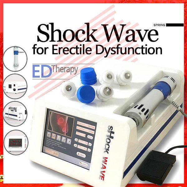 

protable shock wave physiotherapy machine/pain cellulite reduction ed treatment for erectile dysfunction and physicaly for body pain relif, Black;white