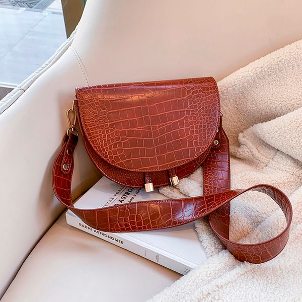 

2019 new fashion plush satchel casual wild simple shoulder messenger bag