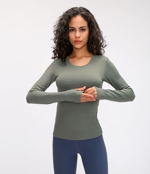 

dressing2020 mesh back women long sleeved shirts female patchwork fitness workout with thumb holes active running top