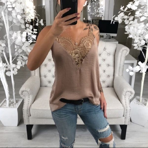 

neck tank winter warm pulled vest inner bravery does not drop down blouse loose camisole casual v sleeveless 7, White