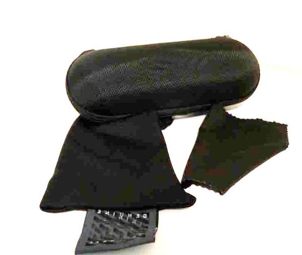 

hard case zipper hook man sunglasses box compression glasses case cloth bag black metal plastic sports sun glasses case box ing