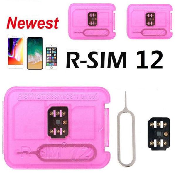 

R im 12 r im 12 r im12 unlock card for iphone x max xr x for iphone 7 plu and i6 unlocked io 11 x 7 x 4g dhl