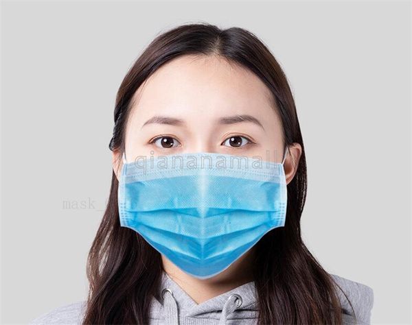 

1pcs mask к синий одноразовая пыли ежедневно к 1pcs маски fog dust proof non woven melt blown три слоя k 1pcs маска розетка