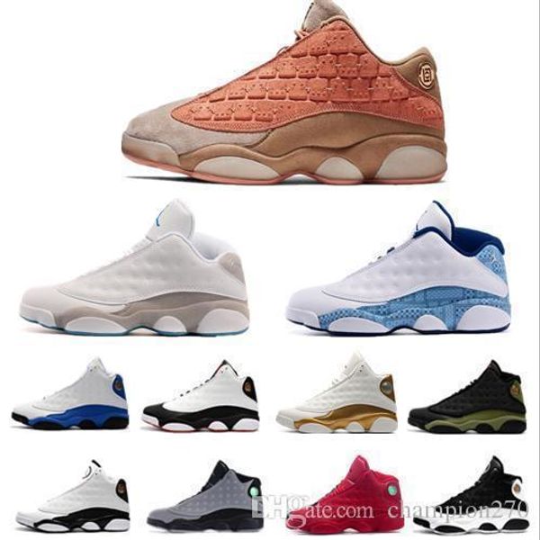 

13 basketball shoes 2019 13s sneakers trainers running chicago 3m gs hyper royal bordeaux wheat olive ivory lack men sports shoes size 8-13