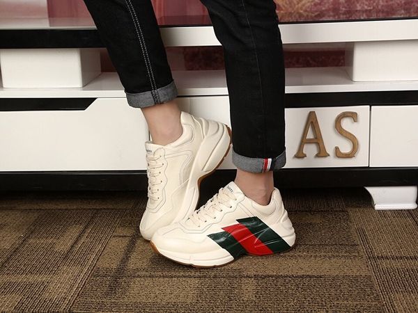 

high-end luxury designer shoes men women ladies party leisure jogging sports basketball shoes triple platform men and women shoes, Black