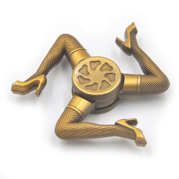 

2017 retro metal fidget spinner cent lasting rotation low noise high speed fine craft hand spinner