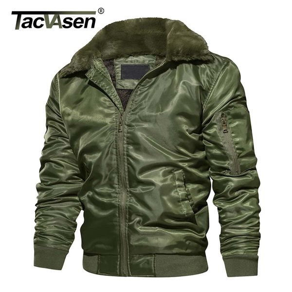 

tacvasen men bomber jacket winter parkas army motorcycle jacket men's casual pilot coat cargo outerwear eur size, Black;brown