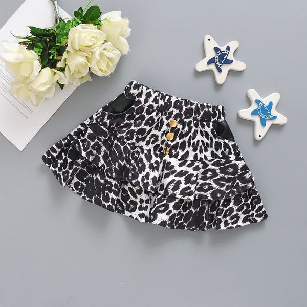 

children skirts leopard printed clothing skirts baby kids princess tiered girl popular skirt children summer clothes