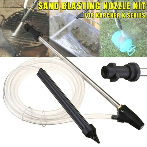 

high pressure washer spray washing gun sand blaster wet blasting washer sandblasting device kit high pressure water gun cd
