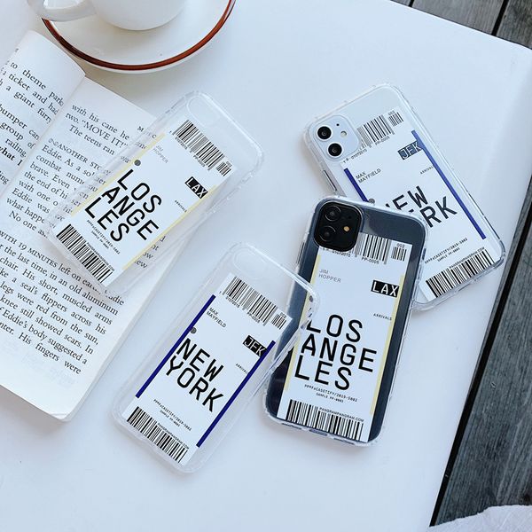 

for iphone 11 pro phone case xs max xr creative english label 6 7 8 x plus transparent protective soft cell phone cases