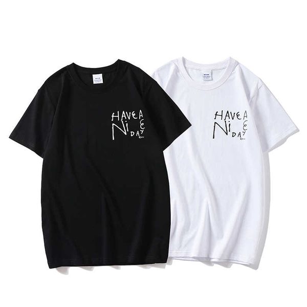 

мужчины и женщины дизайнер футболки мода роскошные дышащие унисекс тройники марка мужчины футболка летняя уличная письмо повседневная футбол, White;black