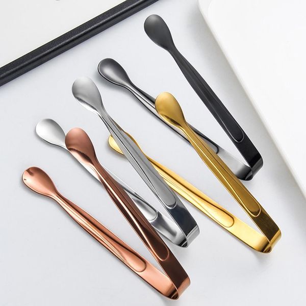 

stainless steel sugar clamp tongs for home l coffee ice cube bar tweezer other dinnerware