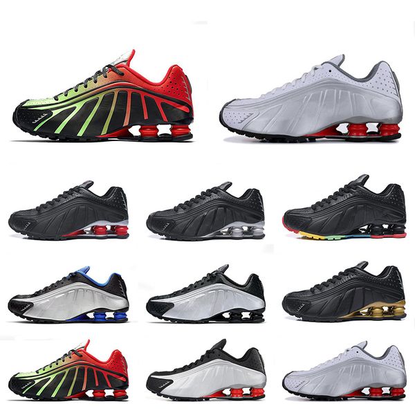 

2019 r4 men women running shoes neymar og comet red racer blue black metallic mens trainers fashion sports sneakers size 40-46, White;red