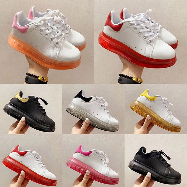 

2020 fashion luxury designer 3m reflective uk platform snake skin kids designer shoes baby shoes triple black white velvet casual sneakers