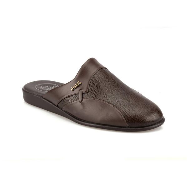 

92.4m0203.m brown men home slipper polaris 5 point, Black