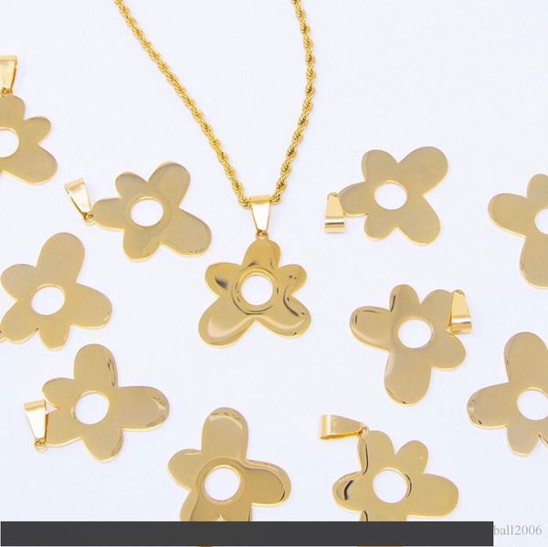 

golf wang tyler the creator necklace hip-hop rap personality fashion men and women's floret necklaces, Silver