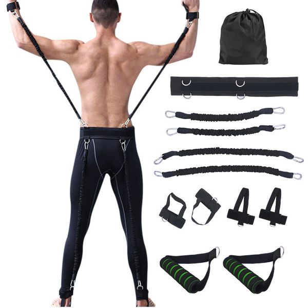 

cima resistance bands taekwondo boxing jump basketball crossfit arm training bounce speed hand pull rope agility leg exercise