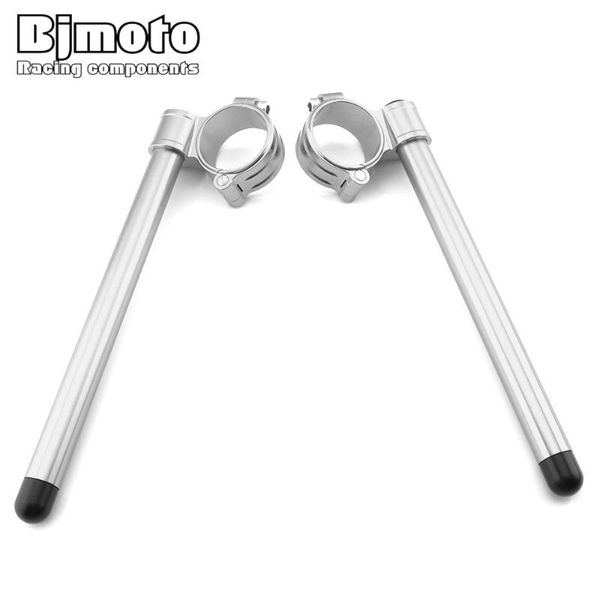 

bjmoto 7/8" 22mm motorcycle handbar clip ons 33mm clipon motorbike cnc adjustable handlebars lift clip-ons fork handle bar