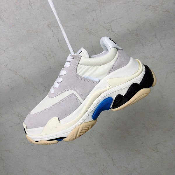 

19 years new thick-soled sports and leisure shoes grandpa's shoes retro-fashioned old style men's and women's shoes, Black