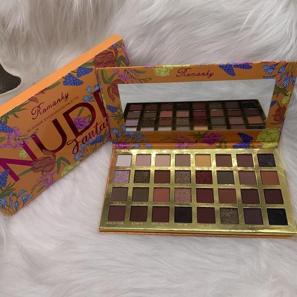 

romanky makeup matte shimmer eyeshadow romanky nude fantasia 32 shade eyeshadow palette ing