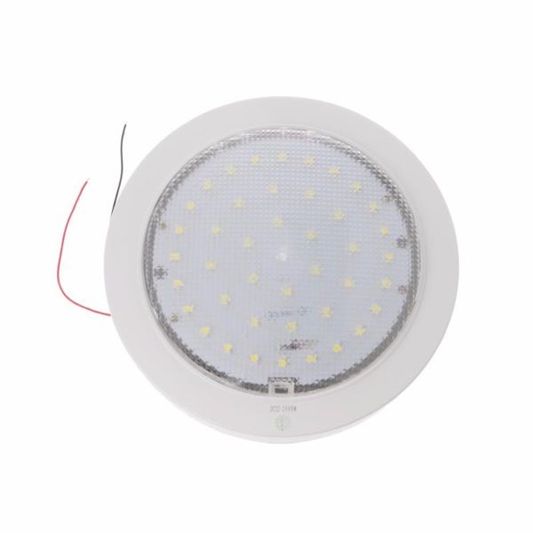 Universal Led Rv Interior Led Ceiling Light Boat Camper Trailer Single Dome 12 24v 800lm 9w Coach Motorhome Dome Light Led Vehicle Emergency Lights