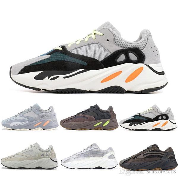 

salt 2019 nertia 700 kanye west wave runner static 3m reflective mauve grey sports running shoes men women sports sneaker shoes size 36-46