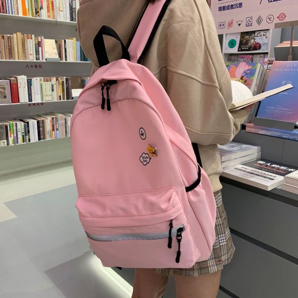 

iqr0t schoolbag harajuku ulzzang mori girl middle school high-capacity 2020 schoolbag harajuku backpack ulzzang mori girl middle school high