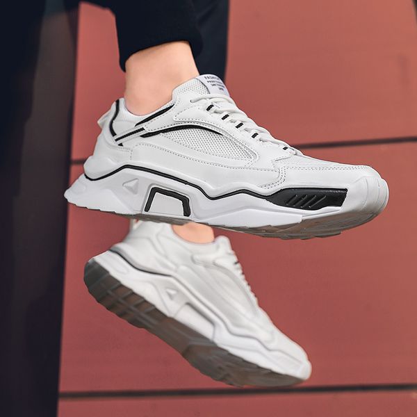 

2020 mesh men sneakers casual shoes lace-up lightweight comfortable breathable outdoor sports shoes for young boys