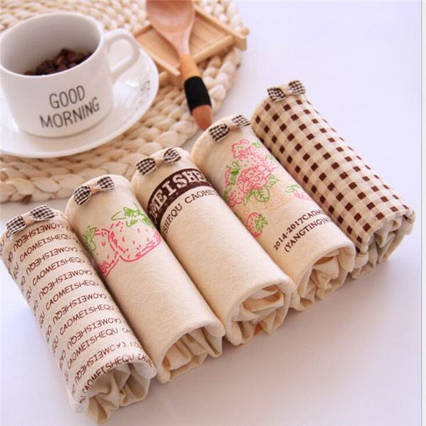 

7 pcs cotton underwear for girls 2018 new children soft panties teenages candy color briefs sq-cm02-7p, Camo