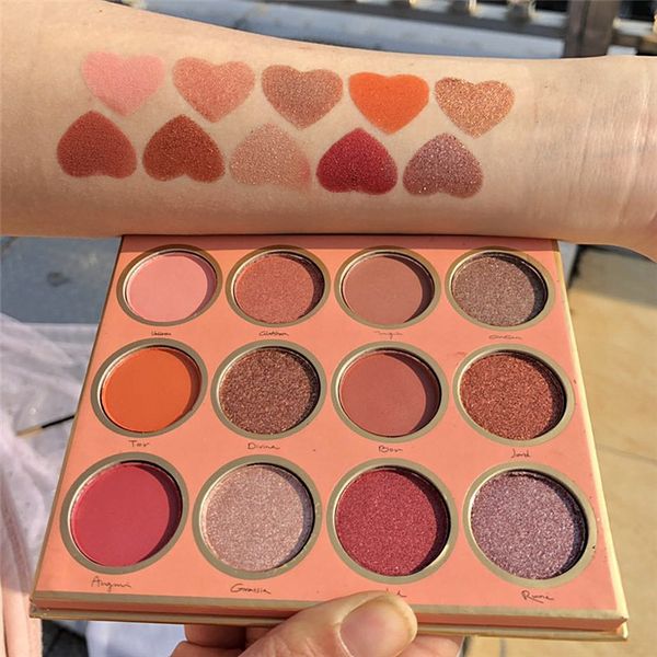 

12 colors swedish fairy eyeshadow palette makeup eye shadow palette matte shimmer glitter pigmented girls cosmetic